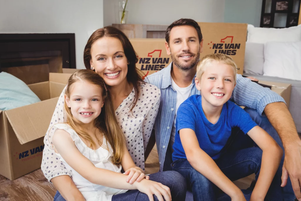 Happy Family on the Move with NZ Van Lines