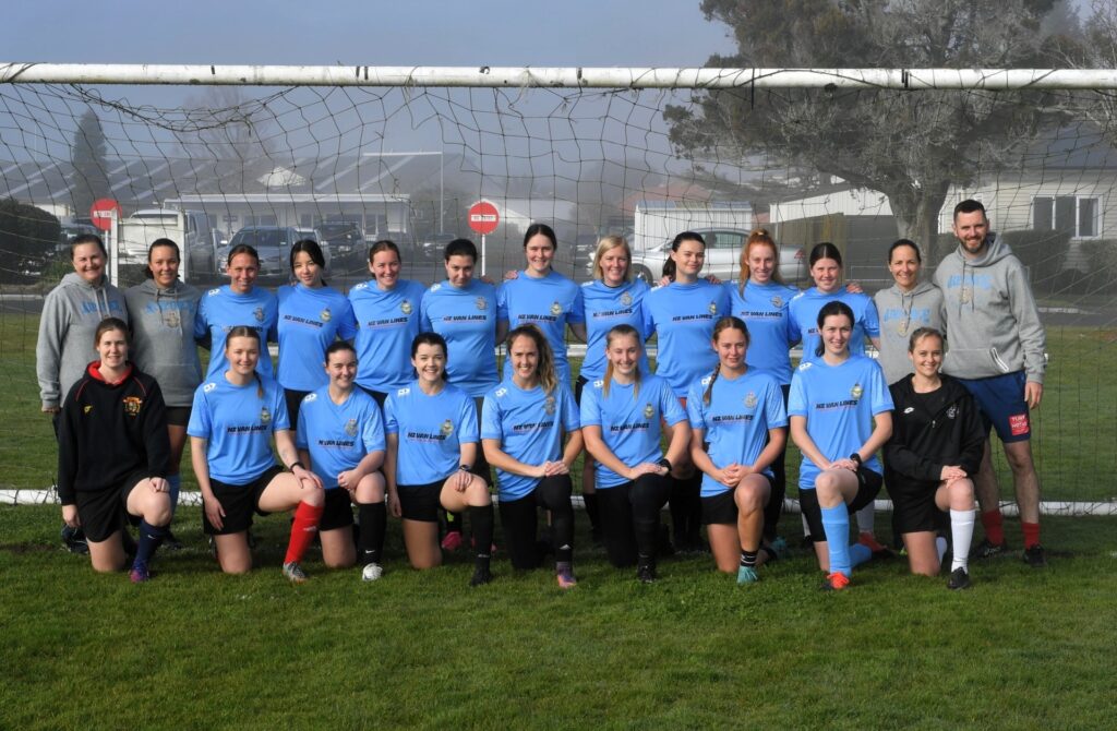 NZ Van Lines Support the RNZAF Women’s Football Team