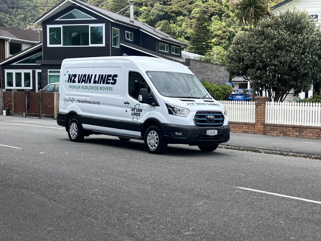 NZ Van Lines Introduces New Zero Emission Van in Wellington