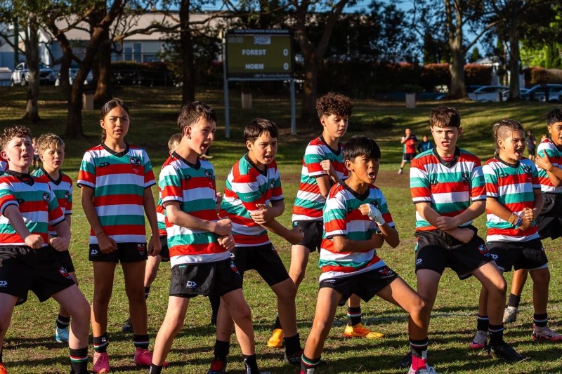 NZ Van Lines Under 11 & 12 Manly Tour Team