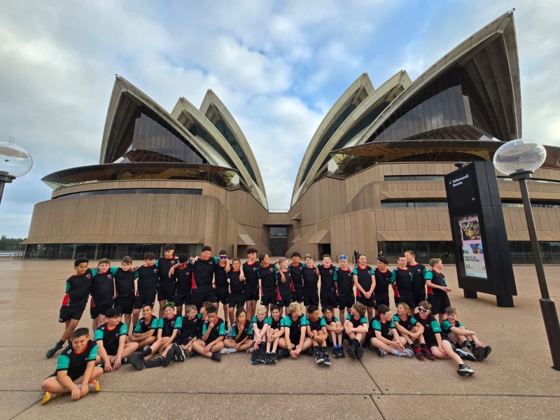 NZ Van Lines Under 11 & 12 Manly Tour Team