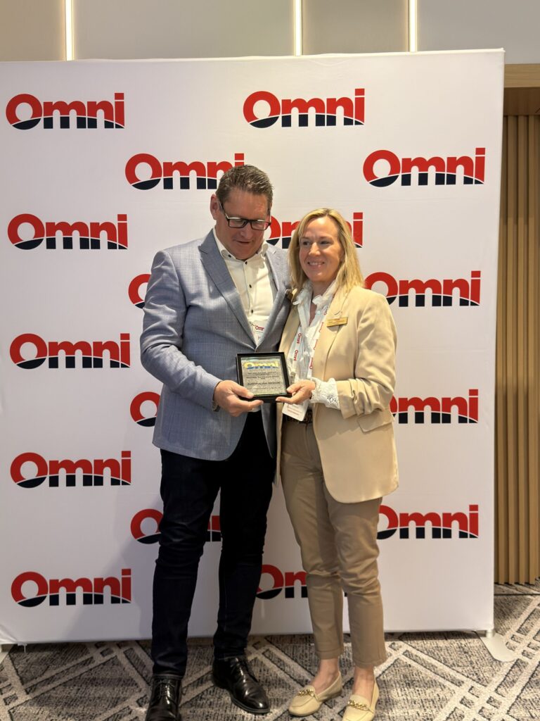 OMNI Regional Gold Sales Award for 2025 – Australasian Region